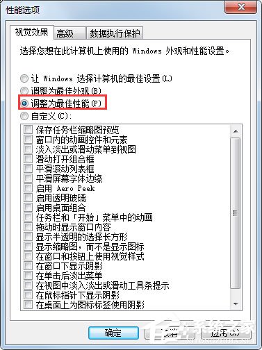 Windows7如何設(shè)置系統(tǒng)性能優(yōu)化？Windows7優(yōu)化設(shè)置方法介紹