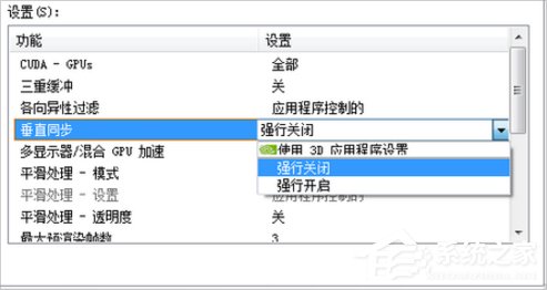 Win7電腦垂直同步怎么關？