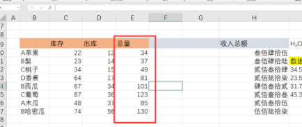 excel一鍵批量求和設置方法分享