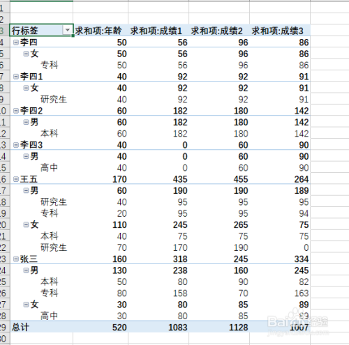 excel數(shù)據(jù)透視表計算字段設(shè)置步驟介紹