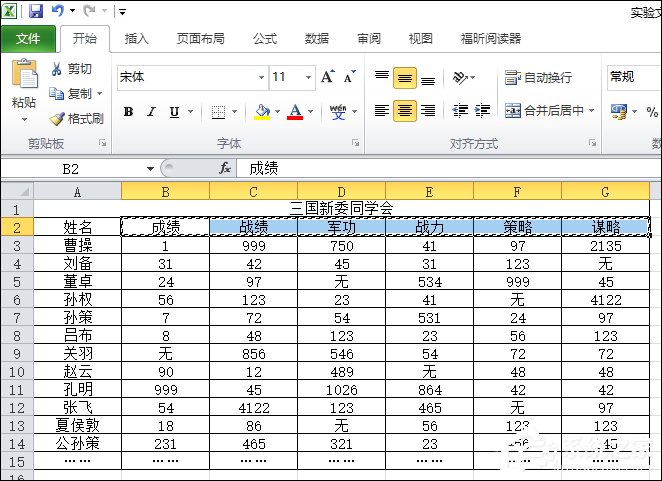 Excel怎么調(diào)換行和列？電子表格列換行的方法
