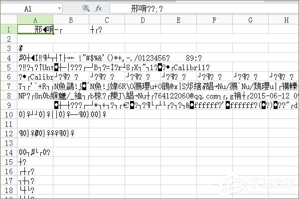 excel打開xls格式亂碼怎么辦？excel表格亂碼的修復方法
