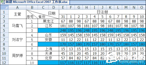 如何在Excel表格中畫斜線打字？怎么將表格劃分兩個以上的斜杠？