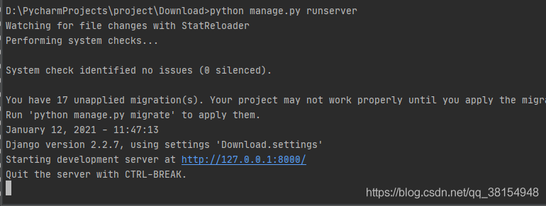 Python Django搭建文件下載服務器的實現