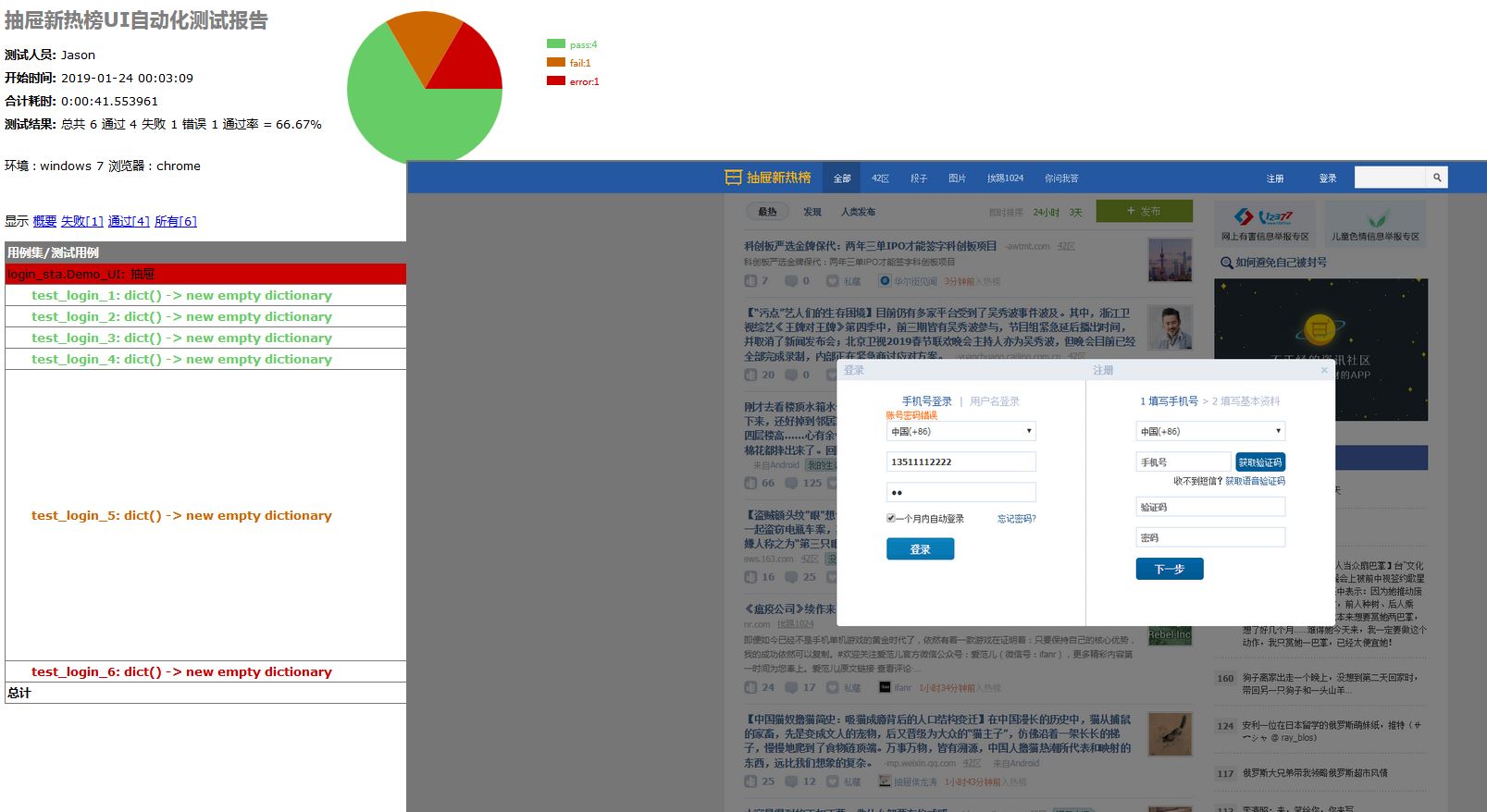 python selenium自動化測試框架搭建的方法步驟