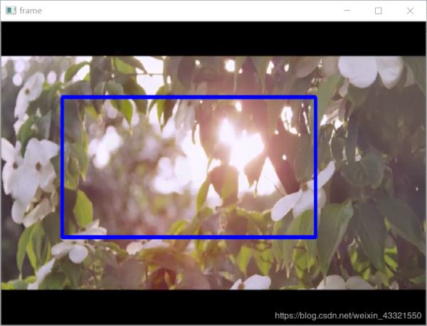 opencv python在視屏上截圖功能的實現