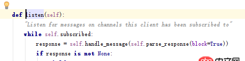 flask - Python使用redis發布訂閱時，監聽頻道時出現的問題？【一句話描述不清楚，請各位細看內容】