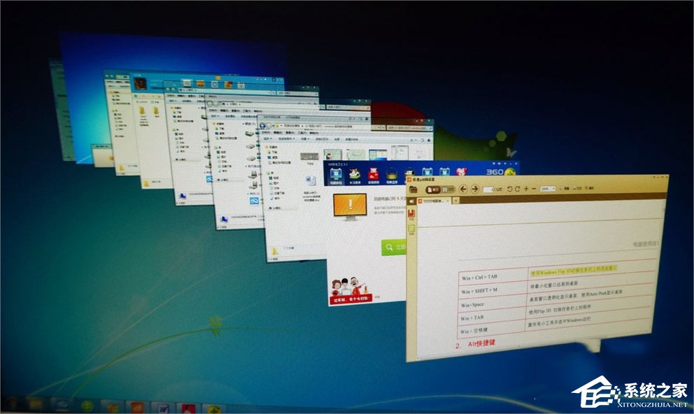 Win7系統(tǒng)徽標(biāo)常用快捷鍵有哪些？
