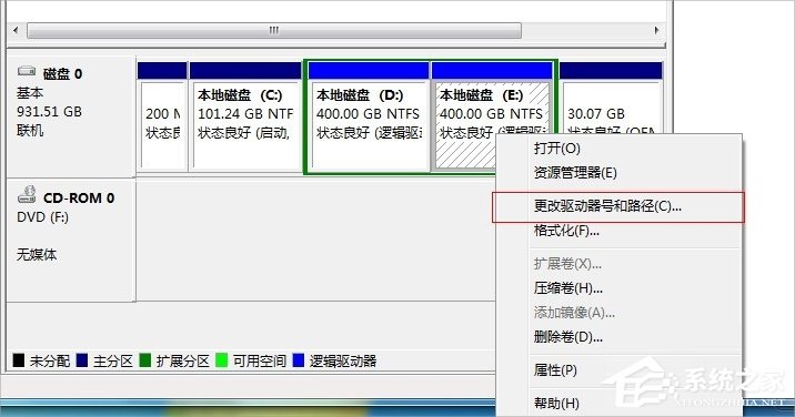 Windows7系統(tǒng)怎么隱藏盤符？