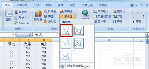 如何使用Excel做出散點(diǎn)統(tǒng)計(jì)圖