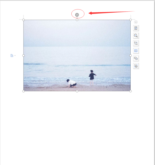WPS中Word怎么旋轉(zhuǎn)圖片
