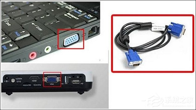 Win7電腦如何連接投影儀？投影儀連接電腦用什么線連接？