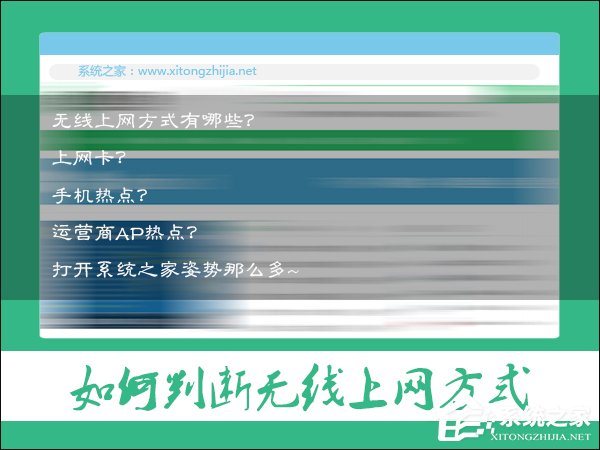怎么判斷上網方式？Win7系統怎么看家里的上網方式？
