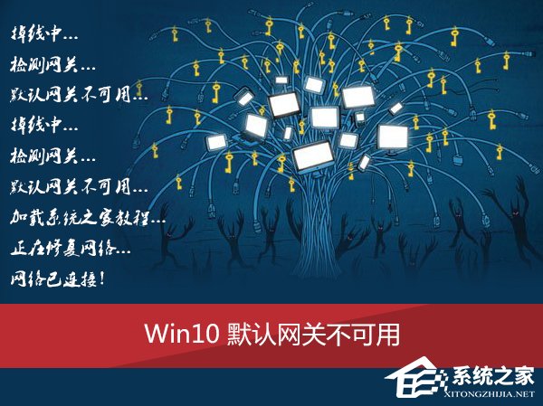 Win10網絡診斷后提示“默認網關不可用”的問題怎么解決？