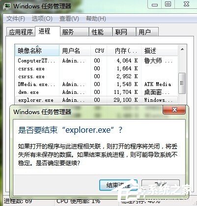 如何解決Win7開機后桌面什么都沒有的問題?