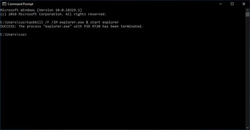 Win10系統怎么重新啟動Explorer.exe(Windows資源管理器)?