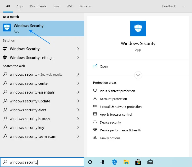 怎么知道Win10電腦中Microsoft Defender版本?