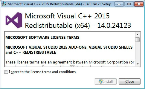 Win10電腦運行程序缺少Microsoft Visual C++ 2015 Runtime怎么辦？