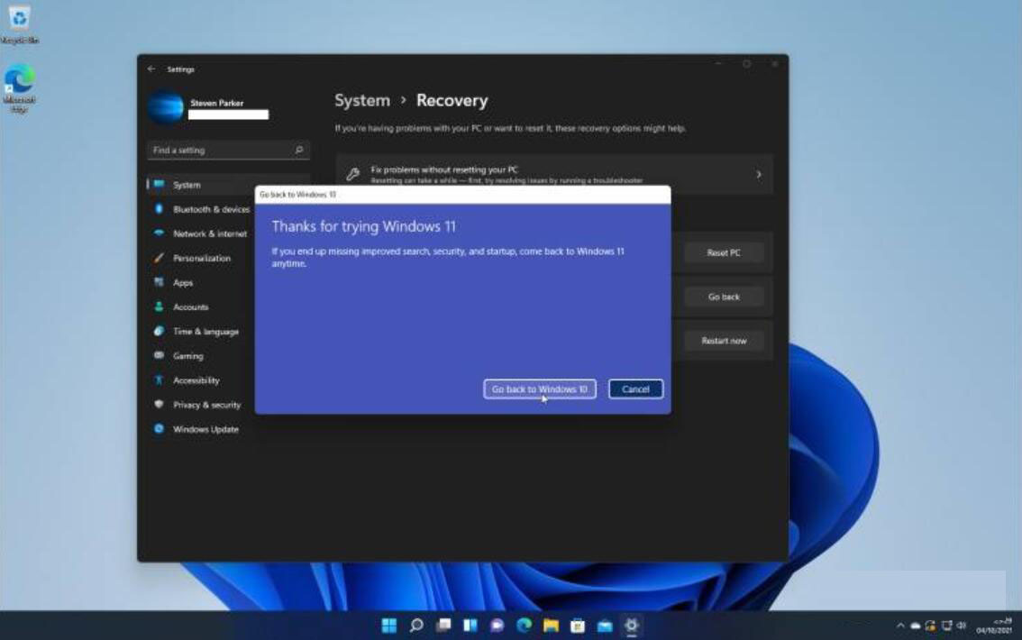 Win11怎么退回Win10 會清除數據嗎