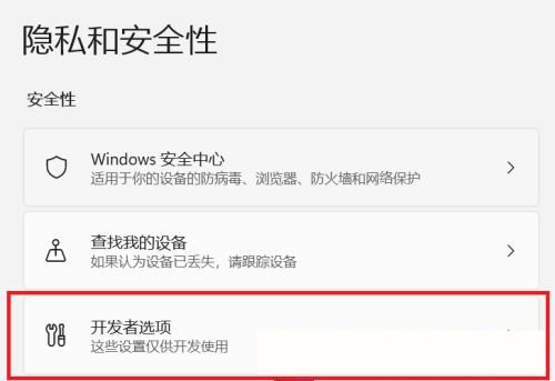 Win11怎么開啟開發(fā)者選項(xiàng)?Win11打開開發(fā)人員選項(xiàng)教程