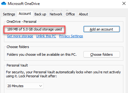 怎么在Windows11/10中檢查OneDrive存儲空間使用情況？