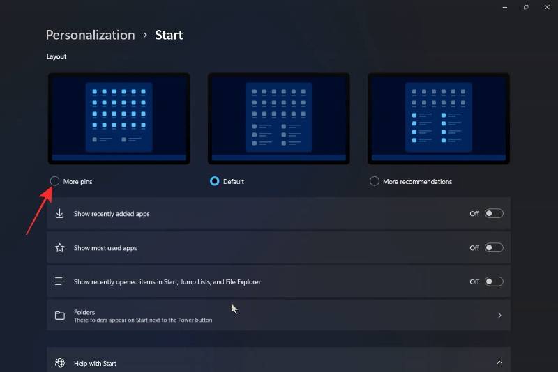 如何在Windows11開始菜單中固定更多應(yīng)用？