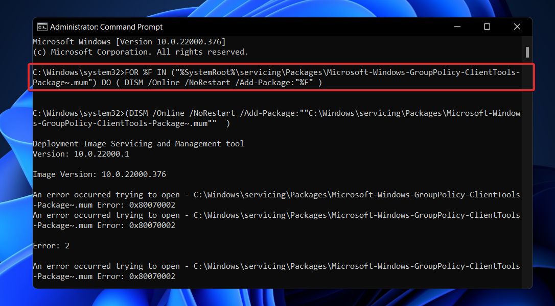 Win11系統(tǒng)Gpedit.msc找不到怎么辦?