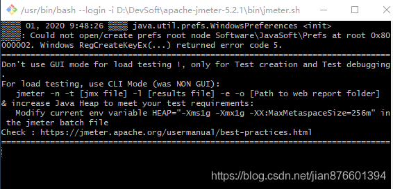 Java使用jmeter進行壓力測試