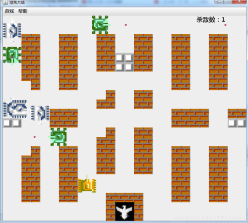 Java Swing實現坦克大戰游戲
