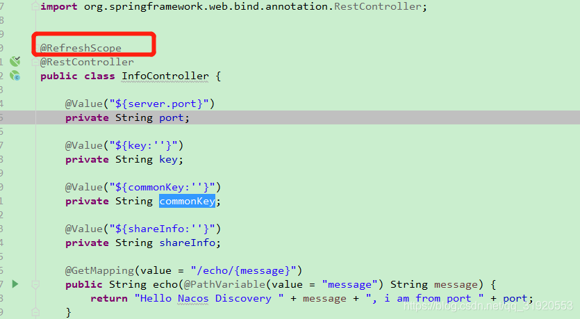 Java springboot 整合 Nacos的實例代碼