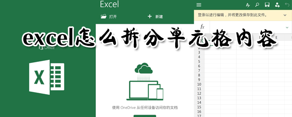 excel怎么拆分單元格內(nèi)容_excel拆分單元格圖文教程