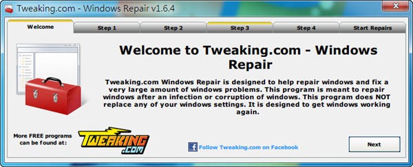 windows repair怎么用?windows repair使用介紹