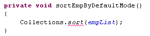 詳解java Collections.sort的兩種用法
