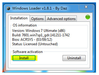 Windows Loader激活工具怎么用 教你快速激活Win7系統(tǒng)