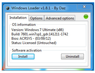 Windows Loader激活工具怎么用 教你快速激活Win7系統(tǒng)