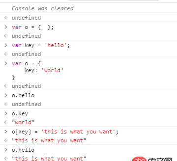 javascript - js數(shù)組鍵名為何不能用變量？我想像PHP那樣使用變量作為關(guān)聯(lián)數(shù)組鍵名該怎么做？