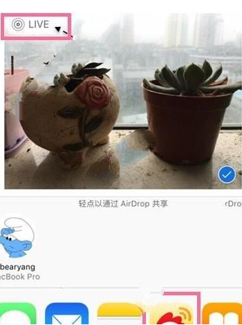 微博中發livephoto的具體操作方法
