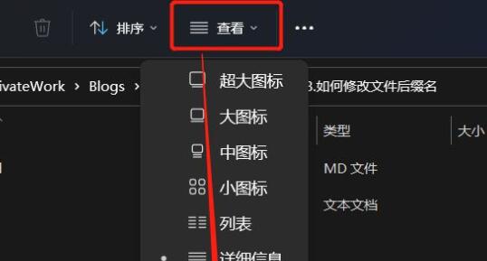 win11更改文件后綴教程