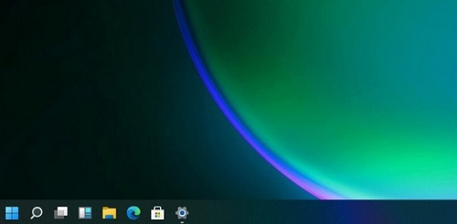 win11居中任務欄圖標變小操作方法