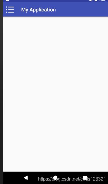 Android抽屜布局DrawerLayout的簡單使用