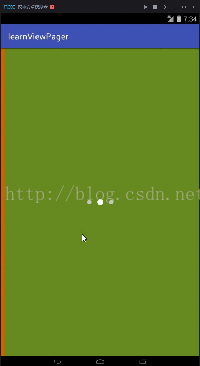 Android自定義圓點(diǎn)指示器