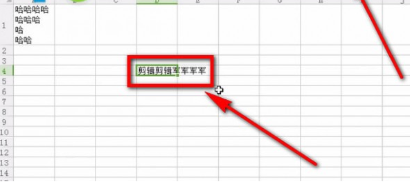 Excel實現一個單元格打兩排字具體操作方法
