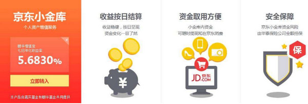 余額寶和京東小金庫哪個收益高 京東小金庫和余額寶的區別
