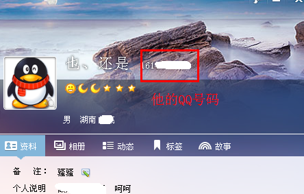 QQ怎么查看好友的qq號