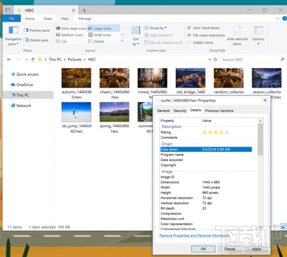win 10新版Build 17661優(yōu)化了HEIC格式支持嗎？