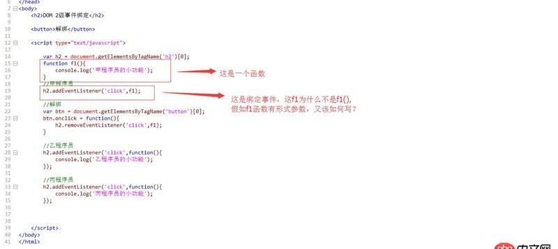 javascript - 例如函數名為f1，f1和f1（）的區別