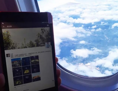 怎么在飛機上發朋友圈 互聯網飛機發微信朋友圈流程