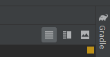 Android Studio 3.6 layout文件text模式切換問題