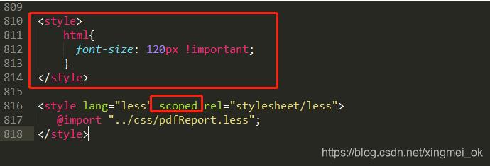 解決vue scoped html樣式無效的問題