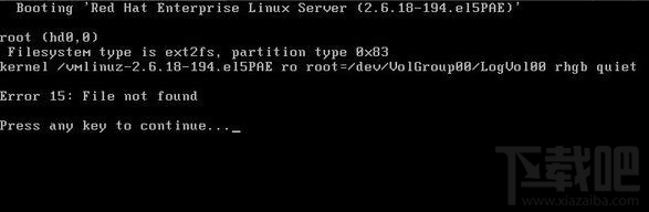 win7系統(tǒng)開機(jī)黑屏error 15:file not found的解決教程